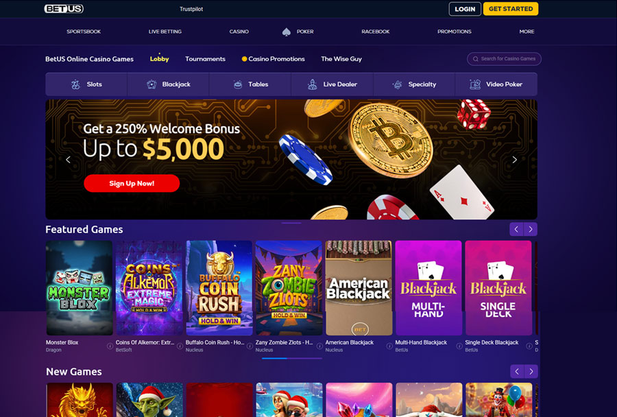 BetUS Casino – Veteran Sportsbook With Solid Bitcoin Integration