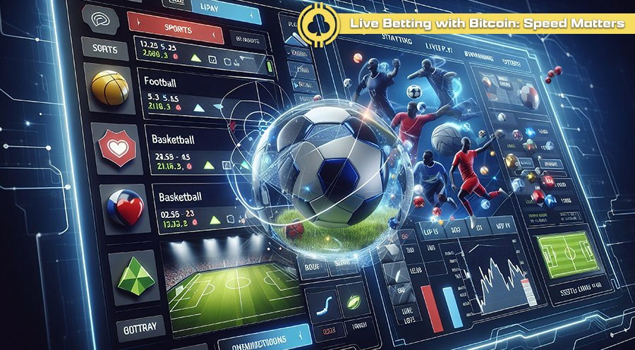 Live Betting with Bitcoin: Speed Matters